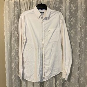 Nautica Classic fit ocean washed white button down
